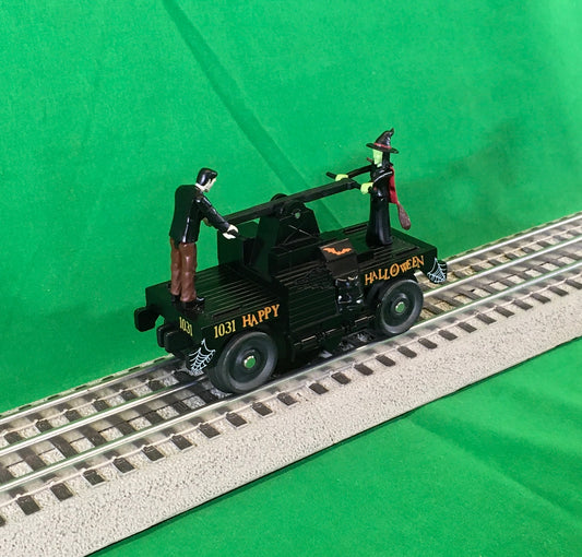 MTH 30-5242 - Operating Hand Car "Halloween" - MrMuffin'sTrains