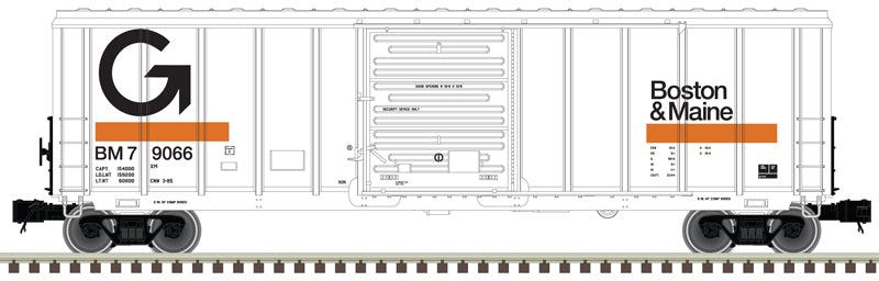 Atlas O 3002860 - Premier - PS-5344 Box Car "Guilford"   (2-Rail)