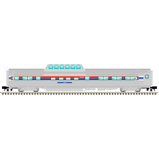 Atlas O 3003252A - Master - California Zephyr Passenger Car Set "Amtrak" (4-Car) Set A