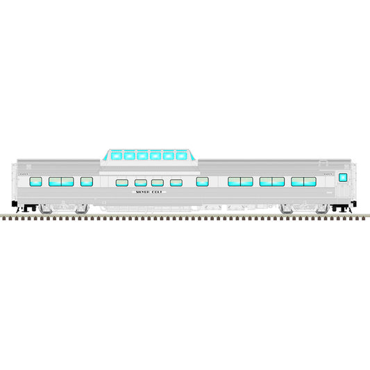 Atlas O 3003254A - Master - California Zephyr Passenger Car Set "Rio Grande" (4-Car) Base Set