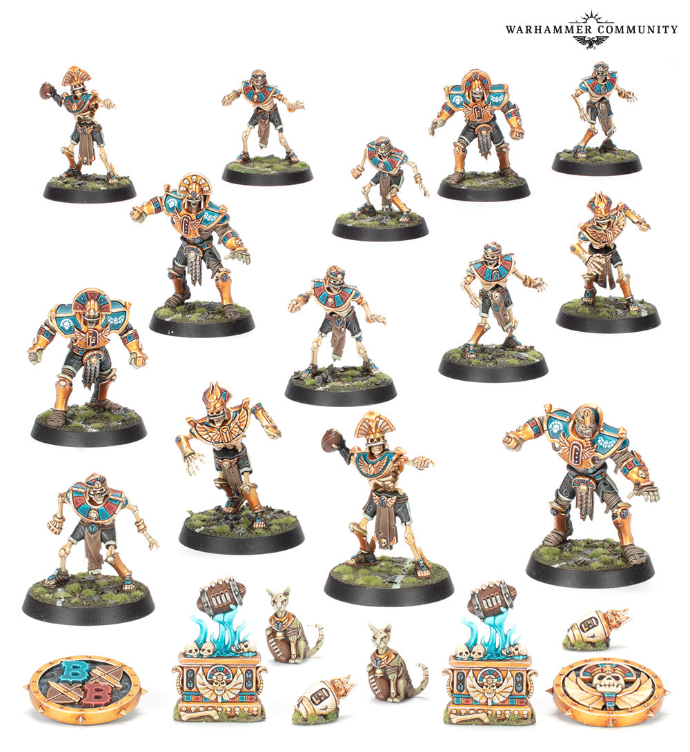 Games Workshop 202-52 - Blood Bowl - Tomb Kings Team