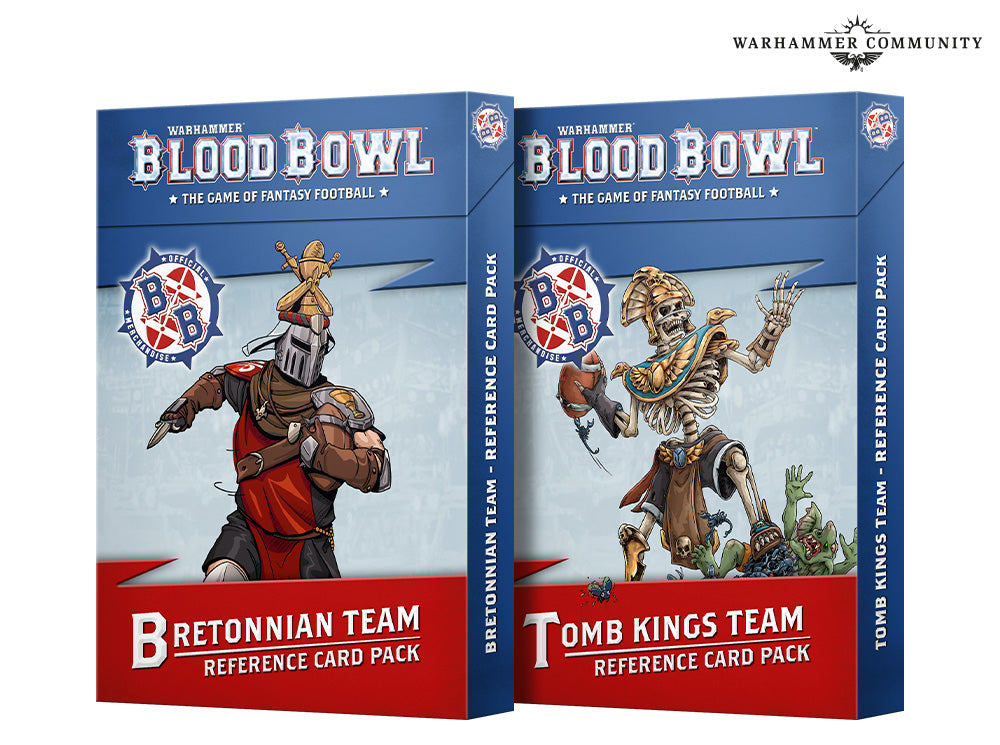 Games Workshop 202-57 - Blood Bowl - Tomb Kings Team: Card Pack
