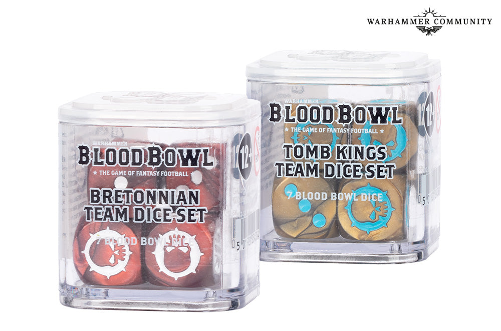 Games Workshop 202-58 - Blood Bowl - Bretonnian Team: Dice