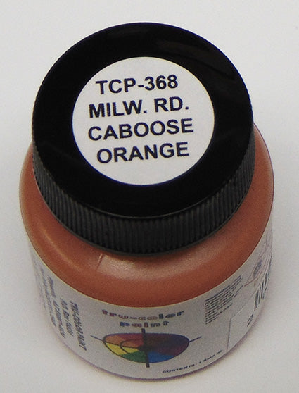 Tru-Color Paint TCP-368 - Milwaukee Road - Caboose Orange (Solvent-Based Paint)
