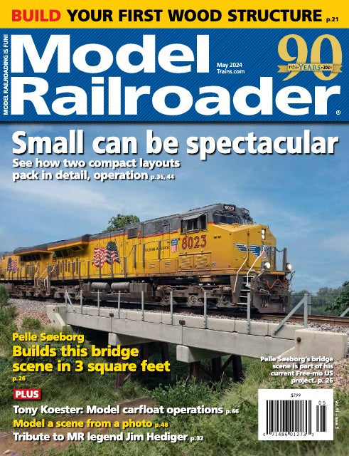 Model Railroader - Magazine - Vol. 91 - Issue 05 - May 2024