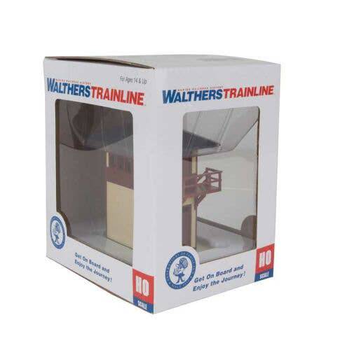Walthers HO 931-810 - Trainline - Trackside Signal Tower (Assembled)