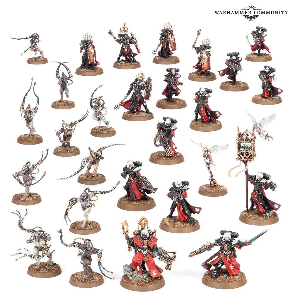 Games Workshop 73-52 - Warhammer 40,000 - Adepta Sororitas: Combat Patrol