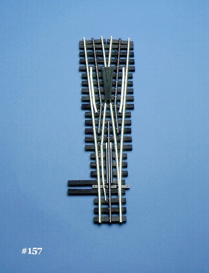 Ross Custom Switches #157M - Super Line - 11 Degree Wye Switch Track w/ Dz1000