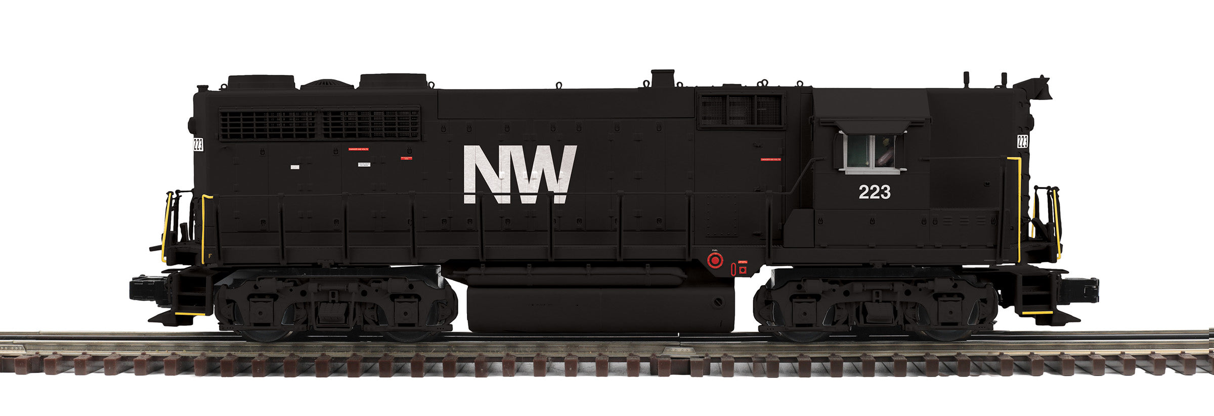 MTH 20-21559-1 - GP-35 High Hood Diesel Engine "Norfolk & Western" #223 w/ PS3