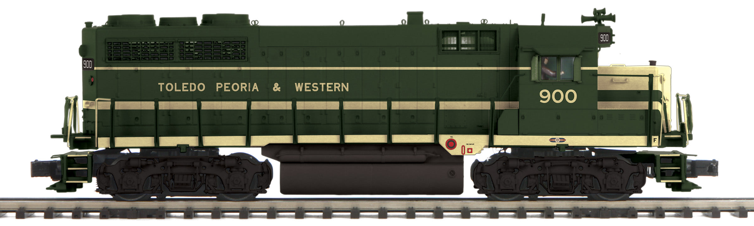 MTH 20-21565-1 - GP-35 Low Hood Diesel Engine "Toledo Peoria & Western" w/ #900 PS3 - Custom Run for MrMuffin'sTrains