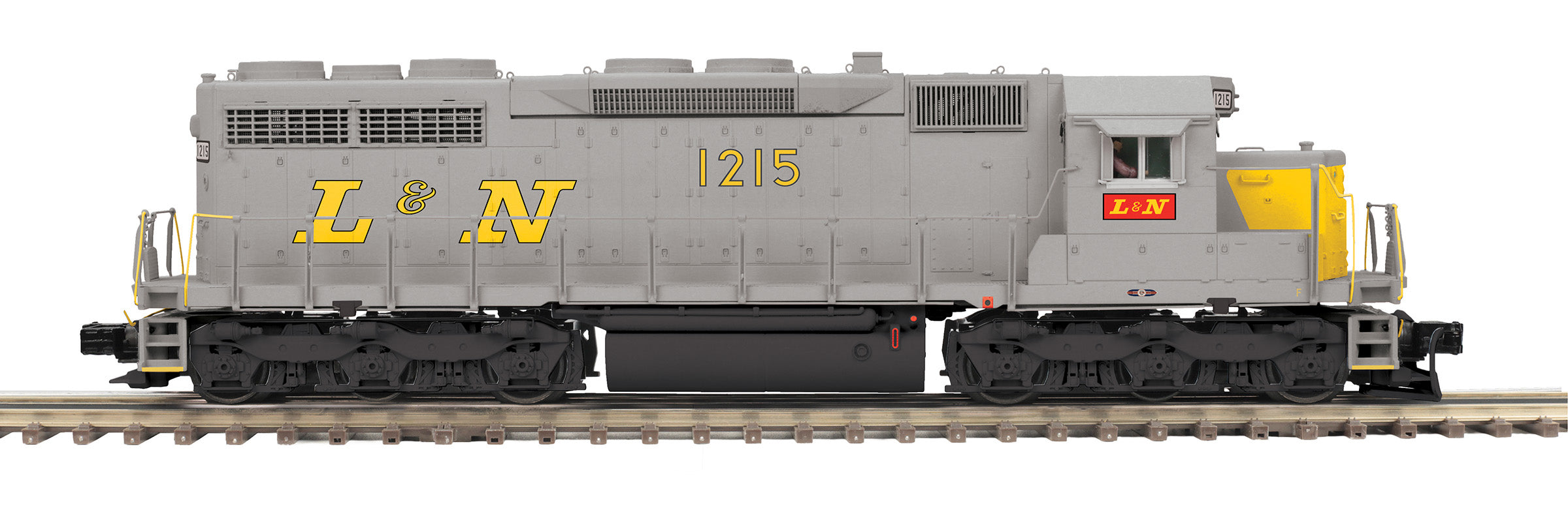 MTH 20-21763-1 - SD-35 Diesel Engine "Louisville & Nashville" #1215 w/ PS3 (Hi-Rail Wheels) - Custom Run for MrMuffin'sTrains