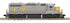 MTH 20-21763-1 - SD-35 Diesel Engine "Louisville & Nashville" #1215 w/ PS3 (Hi-Rail Wheels) - Custom Run for MrMuffin'sTrains