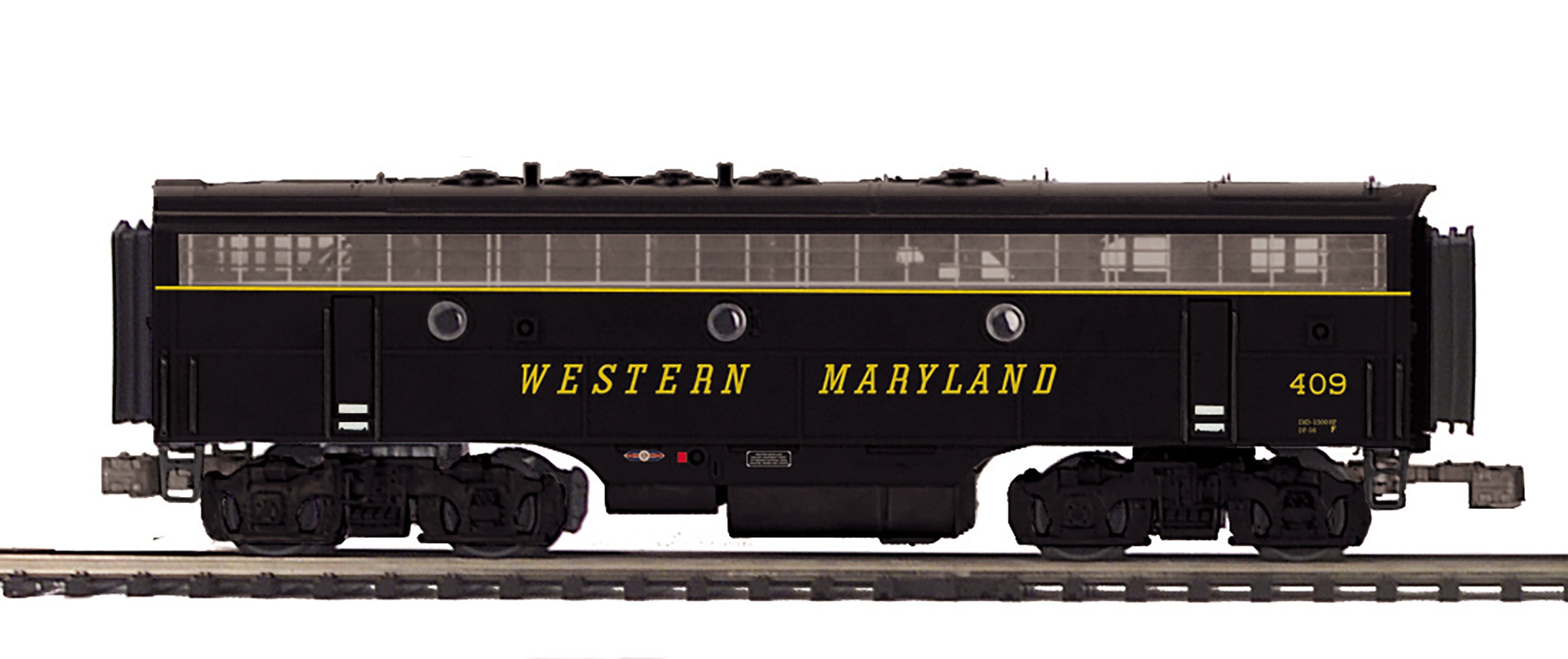 MTH 20-21803-3 - F-7 B Unit Diesel Engine "Western Maryland" (Non-powered)