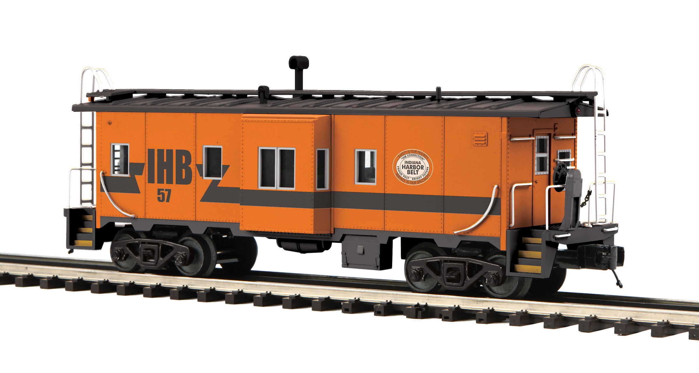 MTH 20-91774 - Bay Window Caboose "Indiana Harbor Belt" #57 - Custom run for MrMuffin'sTrains