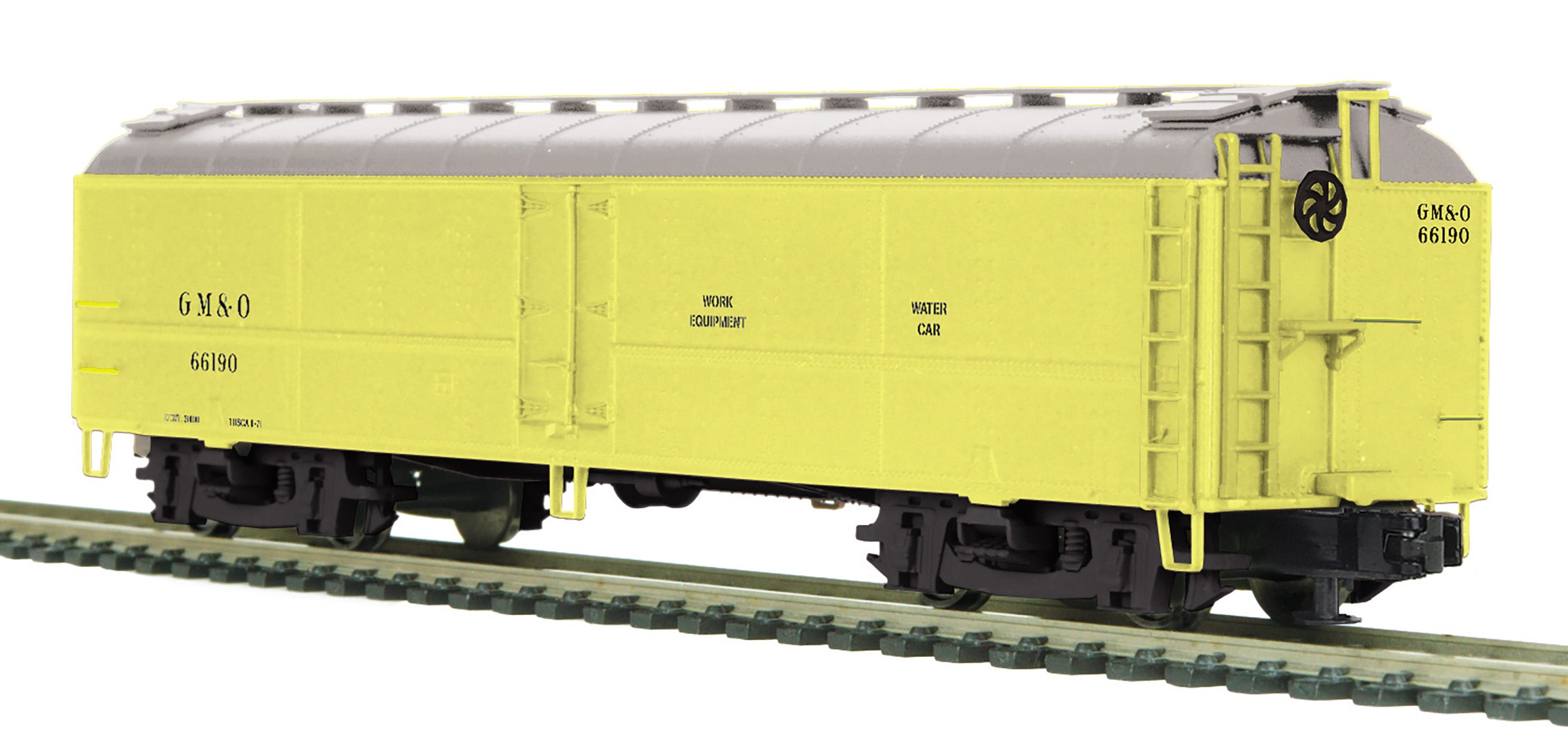 MTH 20-94552 - R50B Express Reefer Car "Gulf Mobile & Ohio" #66190 - Custom Run for MrMuffin'sTrains