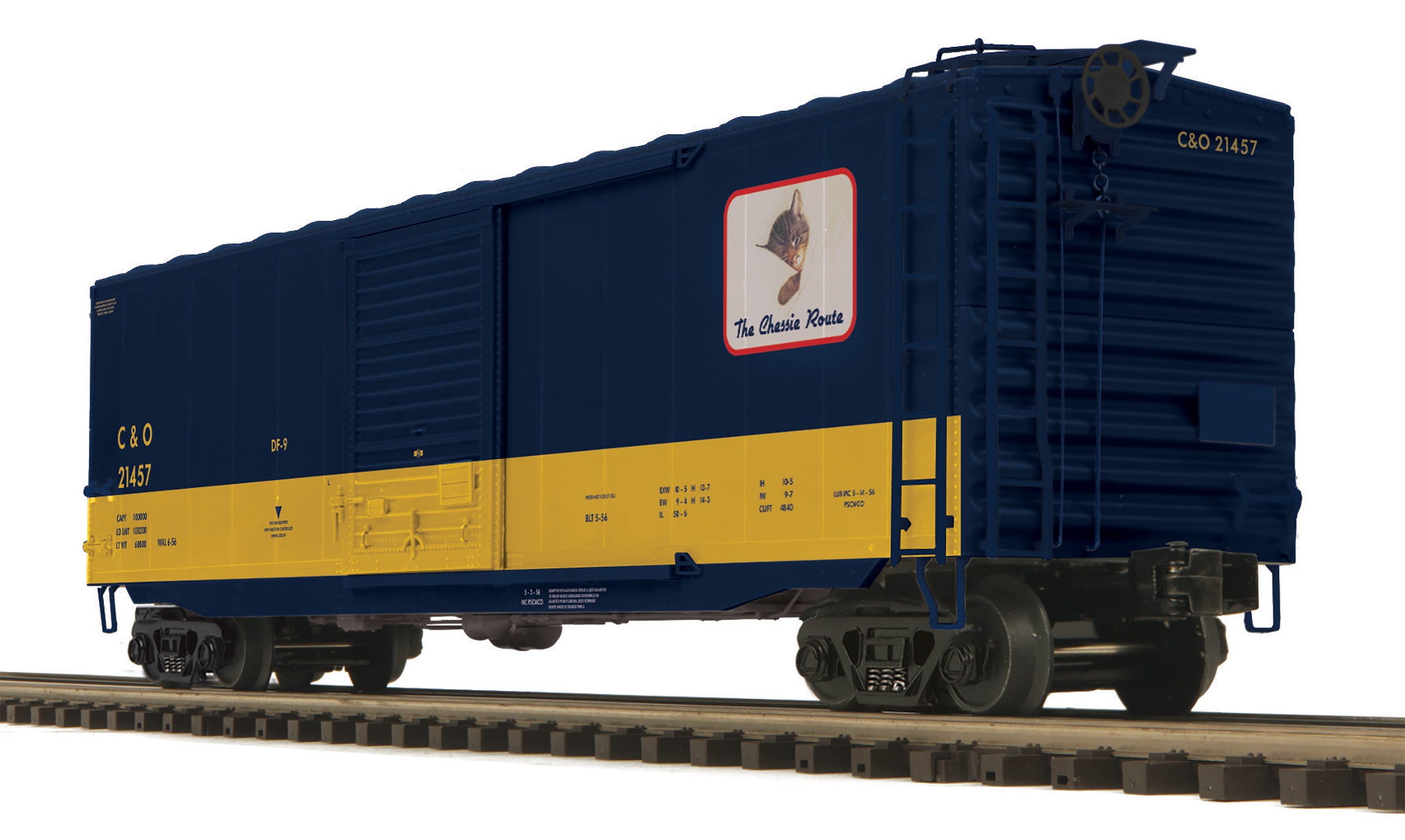MTH 20-99380 - 50’ PS-1 Box Car with Youngstown Door "Chesapeake & Ohio"