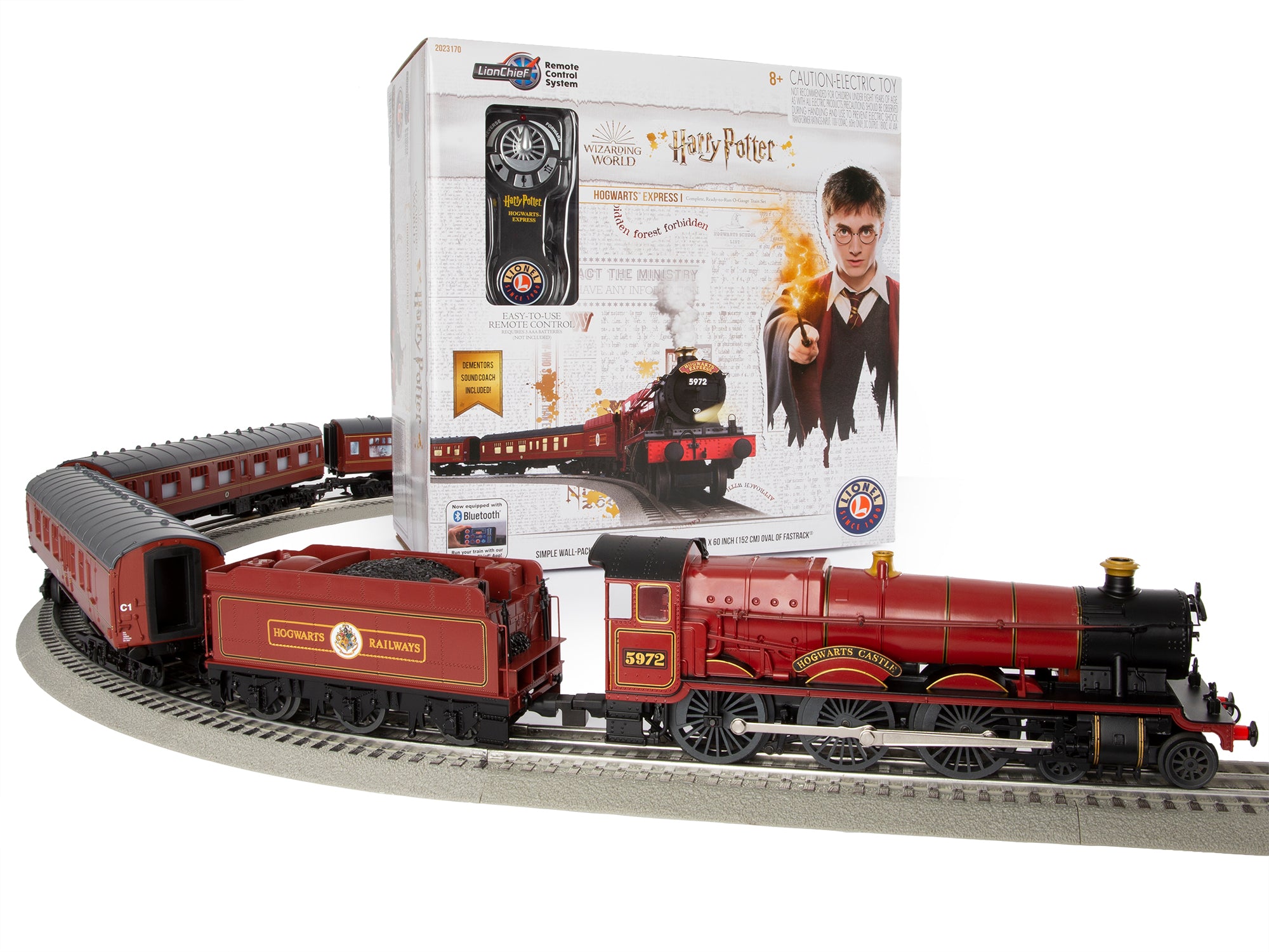 Lionel 2123140 - LionChief "Hogwarts Express" Passenger Set w/ Bluetooth 5.0