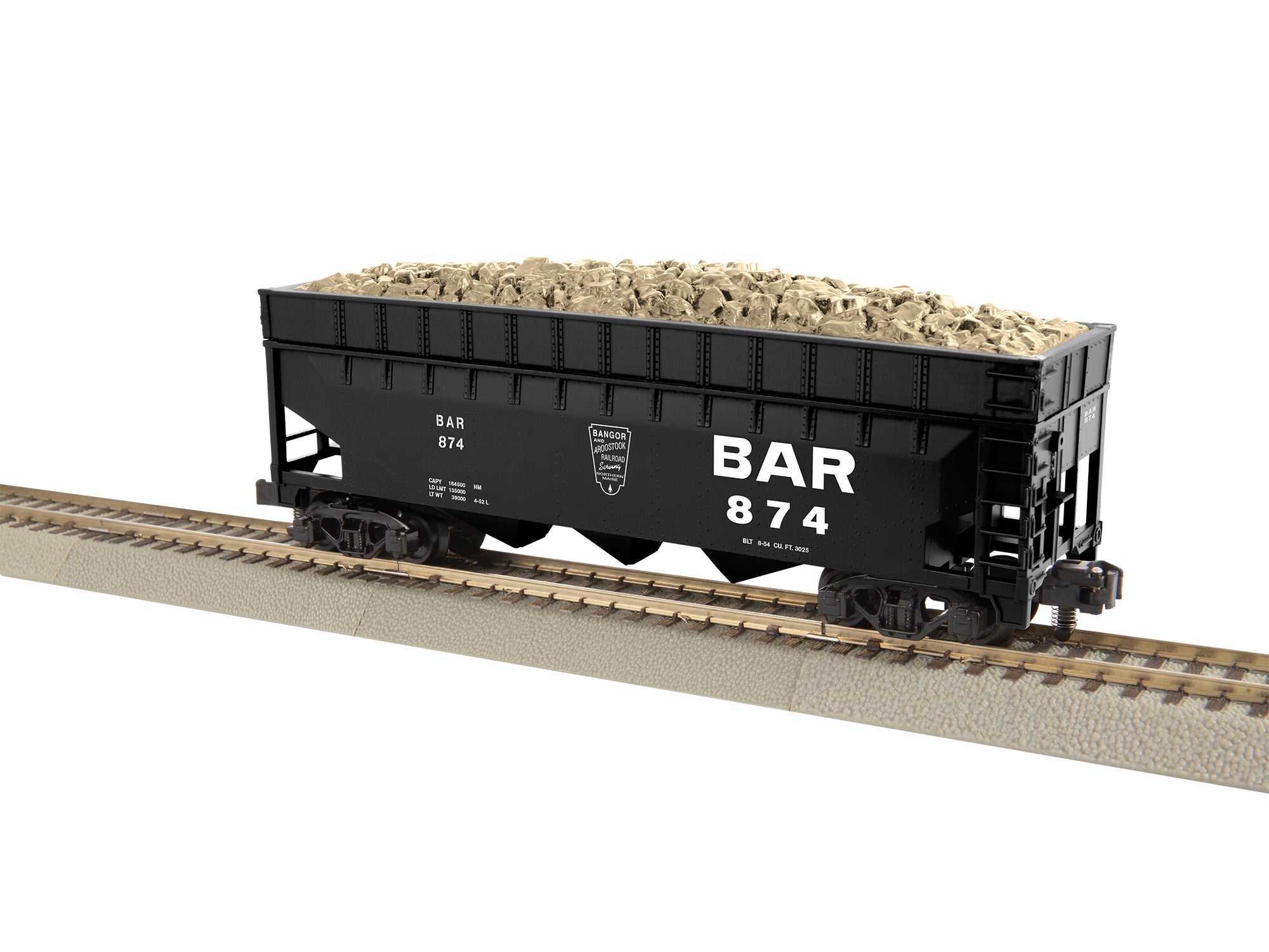 Lionel A/F 2219252 - Wood Chip Hopper "Bangor & Aroostook" #874
