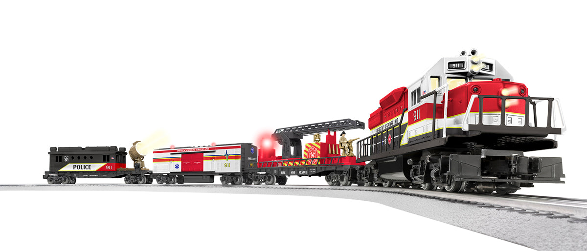 Lionel 2223040 - LionChief Freight Set "Emergency Response" w/ Bluetooth 5.0
