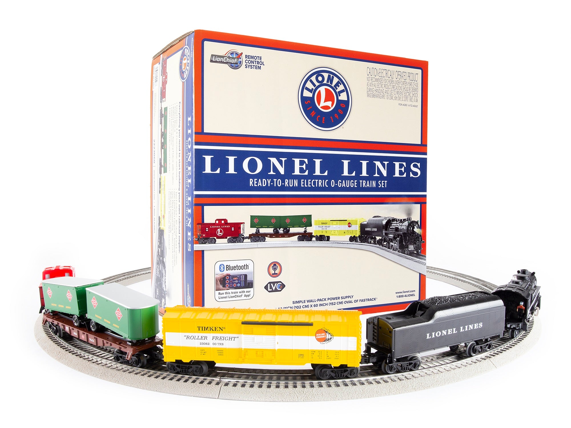 Lionel 2223060 - LionChief Mixed Freight Set "Lionel Lines" w/ Bluetooth 5.0