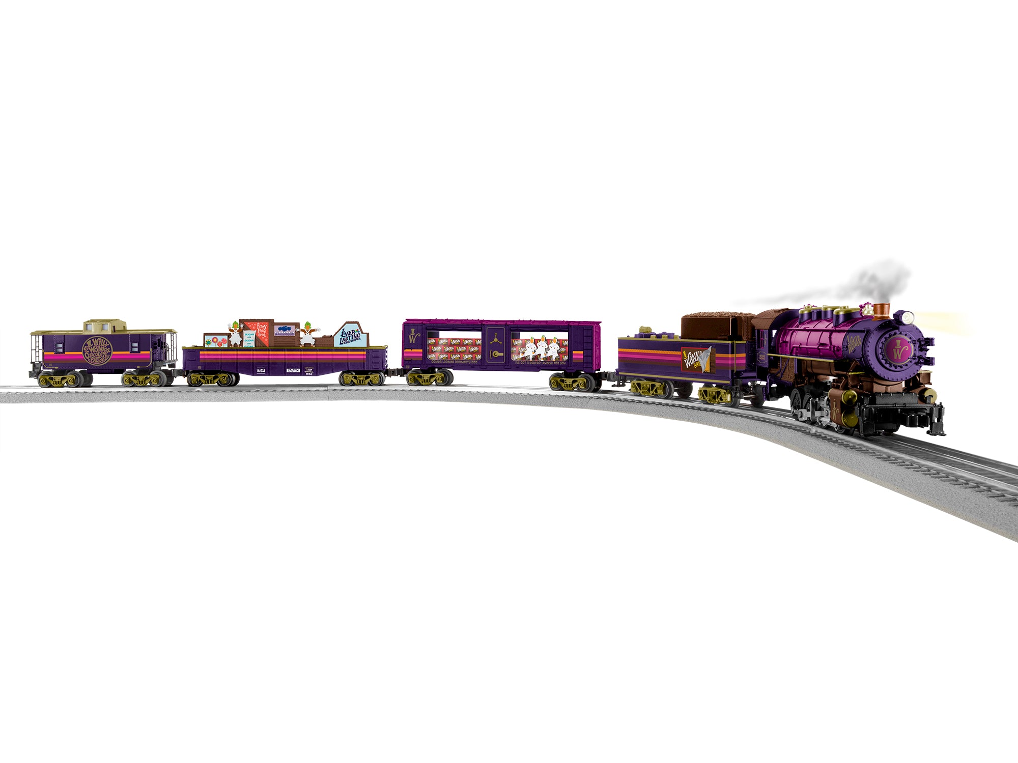Lionel 2323070 - LionChief Willy Wonka & The Chocolate Factory Set w/ Bluetooth 5.0