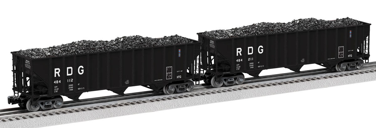 Lionel 2326118 - 100T Hopper Car "Reading" (2-Car) Set B