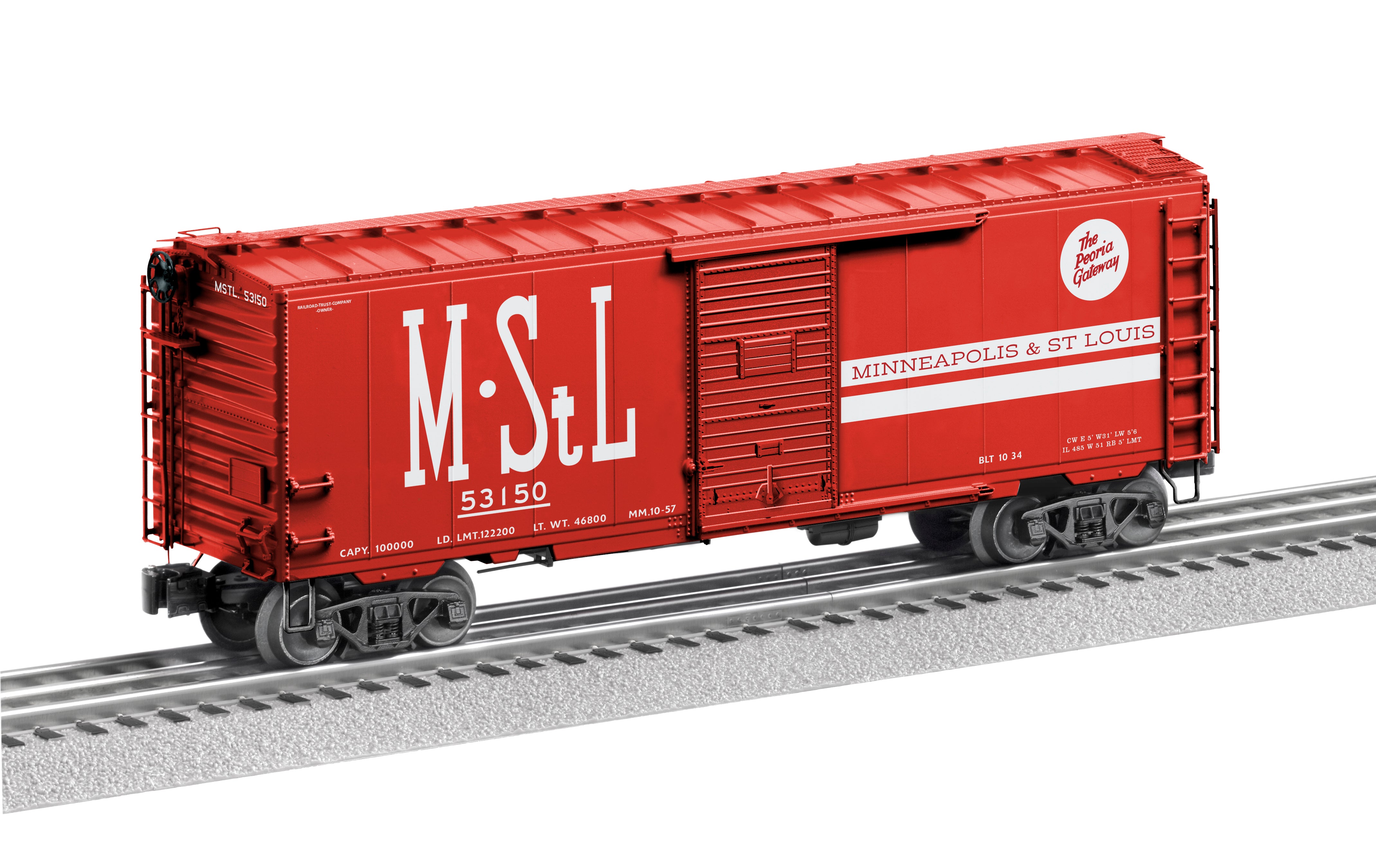 Lionel 2326680 - Grain Door Boxcar "Minneapolis & St. Louis" #53150