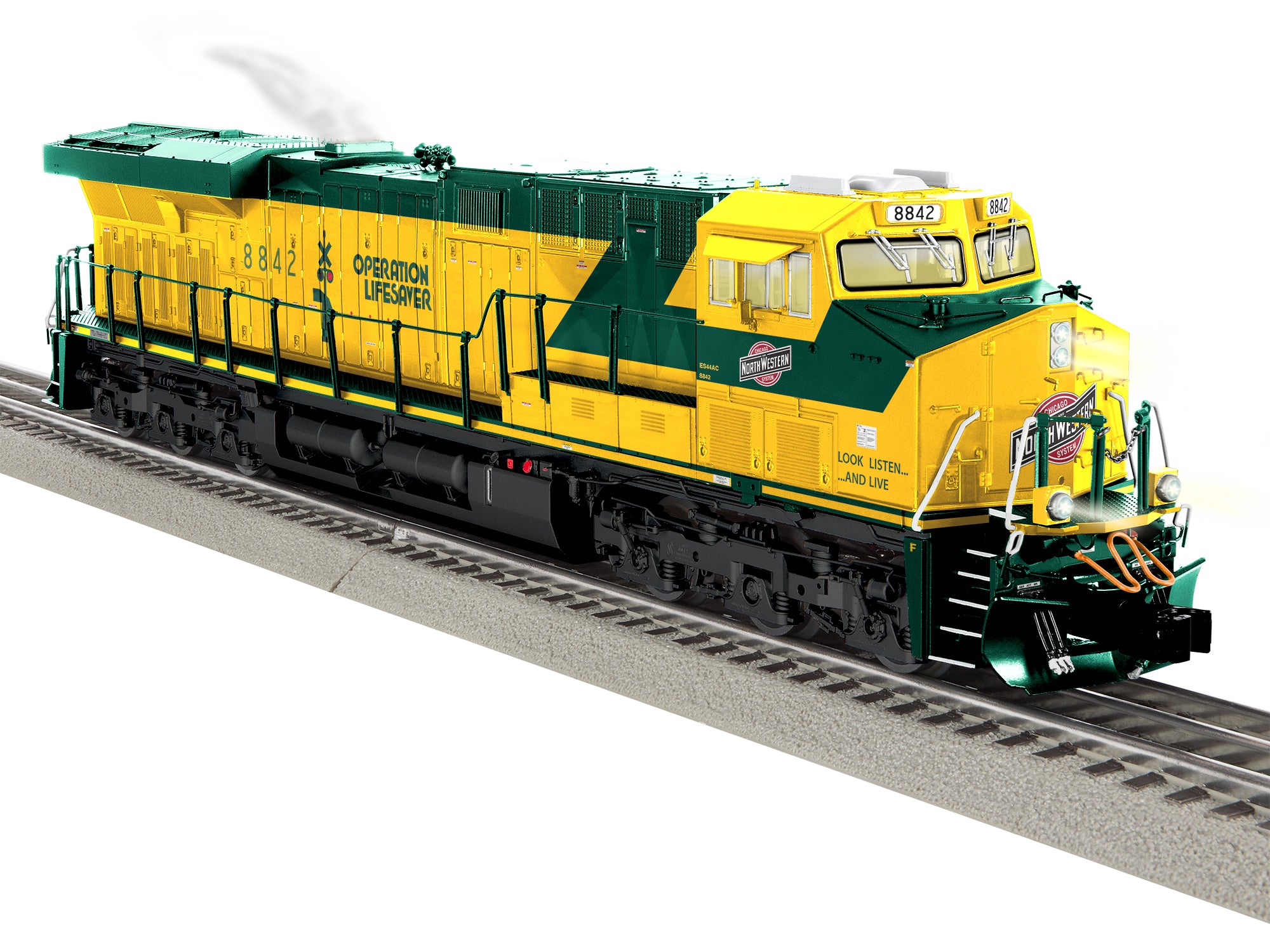 Lionel 2333452 - Legacy ES44AC Diesel Locomotive "Chicago & Northwestern"#8842