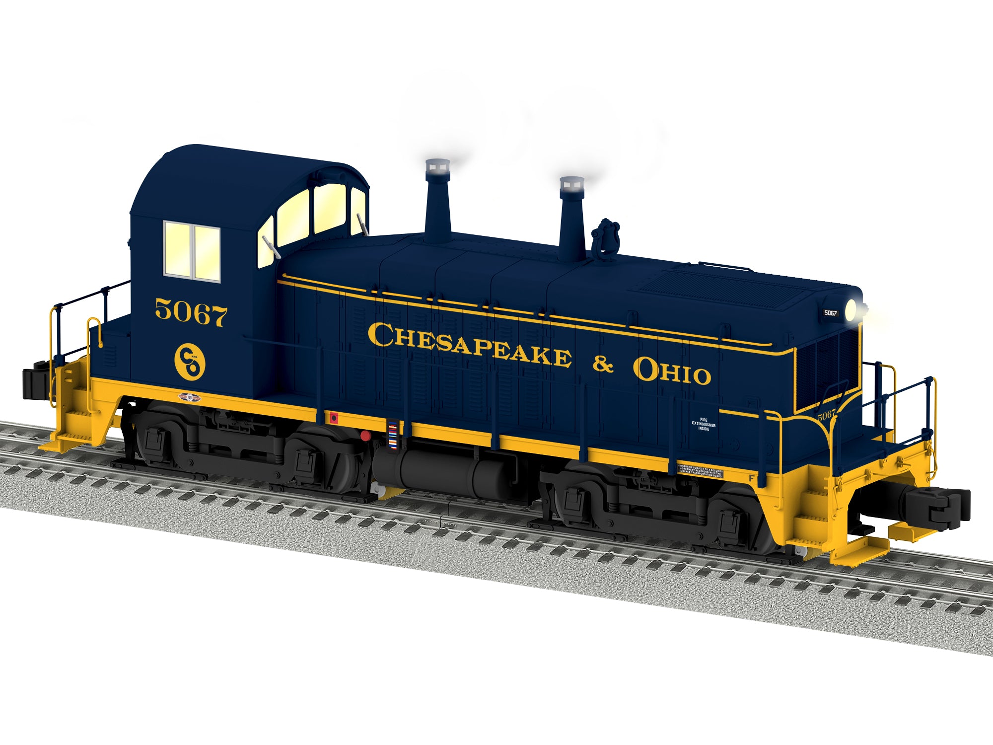 Lionel 2333500 - Legacy NW2 Diesel Locomotive "Chesapeake & Ohio" #5067