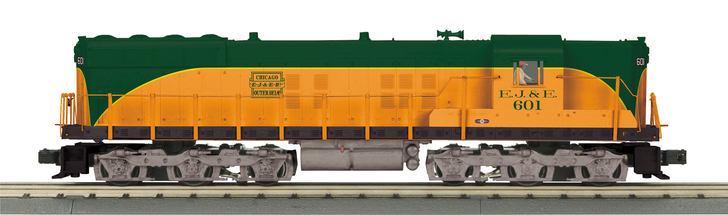 MTH 30-21369-1 - SD-9 Diesel Engine "Elgin, Joliet & Eastern" w/ PS3 #611 - Custom run for MrMuffin'sTrains