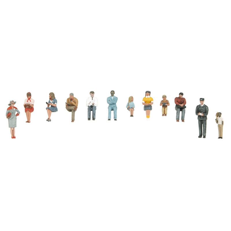 Atlas O 3009952 - Heavyweight Passenger Figure Set #3 (12-Pack)