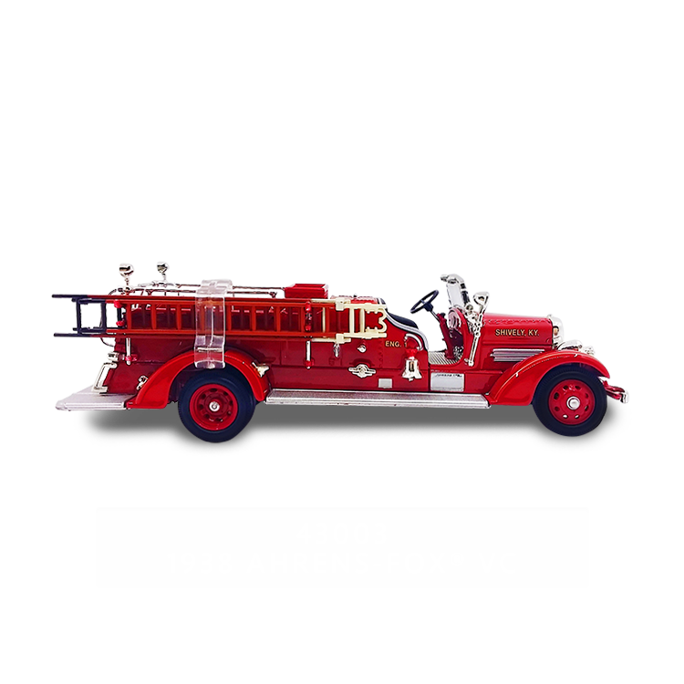 Lucky Die Cast 43003B - 1938 Ahrens-Fox VC Fire Engine (Red) 1/43 Diecast Car