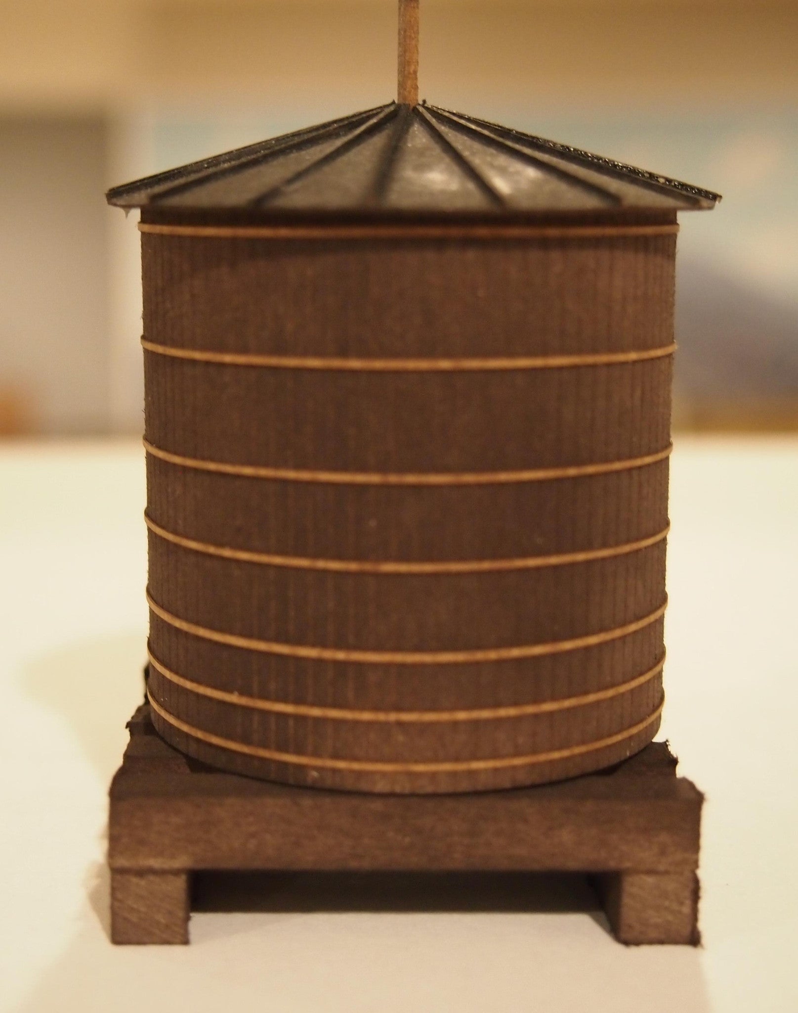 thumbnail image 2 of Kibri HO Scale Water Column 2, Black Plastic Industrial Modern Tabletop Sculpture Ap B004hrj8ly 2 of 9