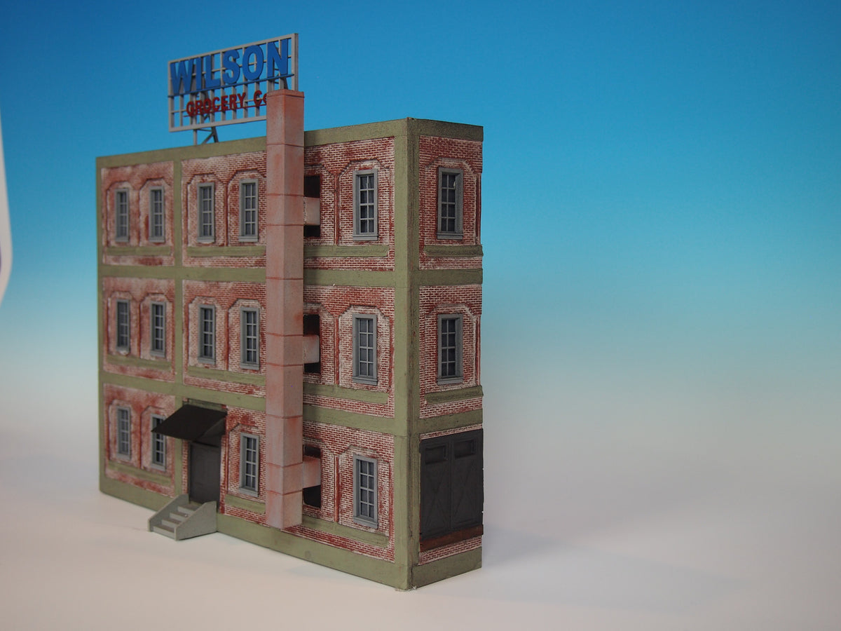 Korber Models #707 - O Scale - Background Grocery Building Kit - MrMuffin'sTrains