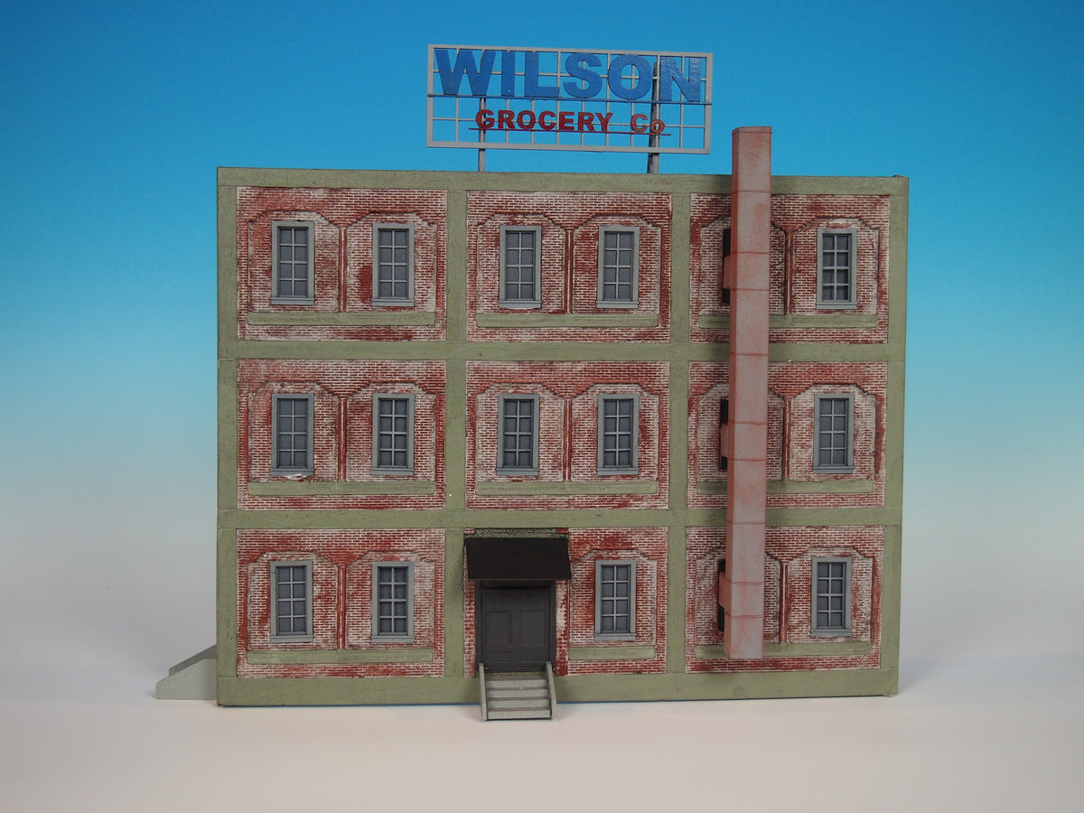 Korber Models #707 - O Scale - Background Grocery Building Kit - MrMuffin'sTrains