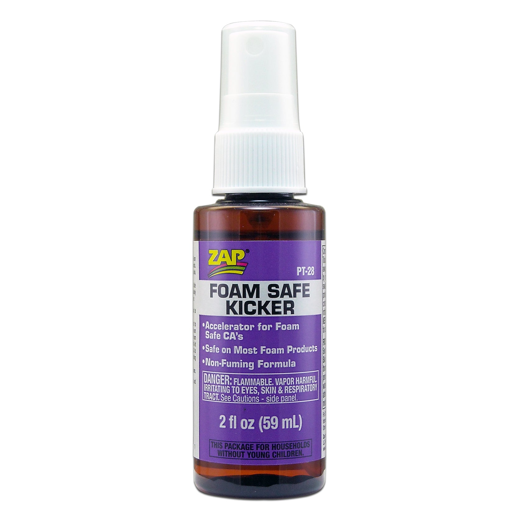 Zap-A-Gap PT-28 - Foam Safe Kicker (2 Oz) Liquid