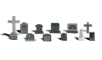 Woodland Scenics A2726 - Tombstones