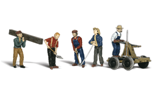 Woodland Scenics A2747 - Rail Workers - MrMuffin'sTrains