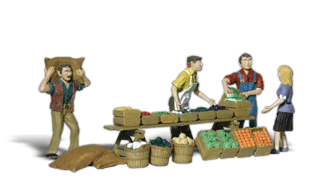 Woodland Scenics A2750 - Farmers Market - MrMuffin'sTrains