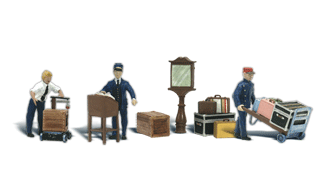 Woodland Scenics A2757 - Depot Workers & Accessories