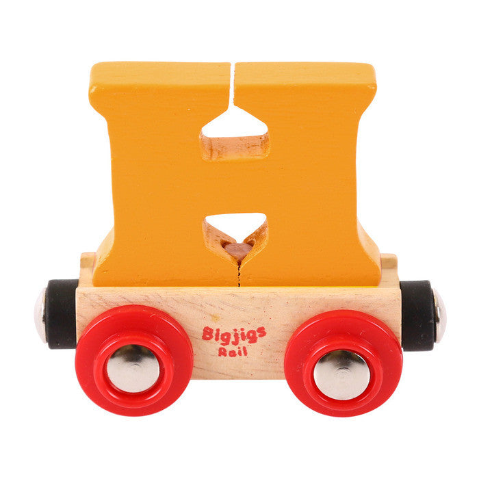 BigJigs BR108 - Rail Name Letter H (Colors Vary) - MrMuffin'sTrains