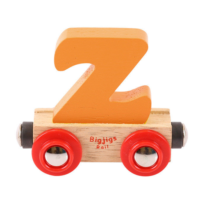 BigJigs BR126 - Rail Name Letter Z (Colors Vary) - MrMuffin'sTrains