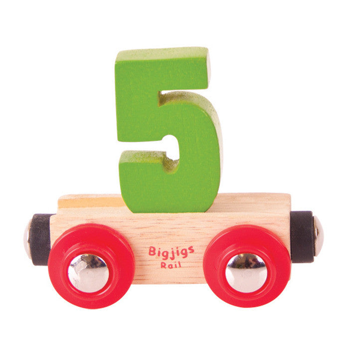 BigJigs BR135 - Rail Name No.5 (Colors Vary) - MrMuffin'sTrains