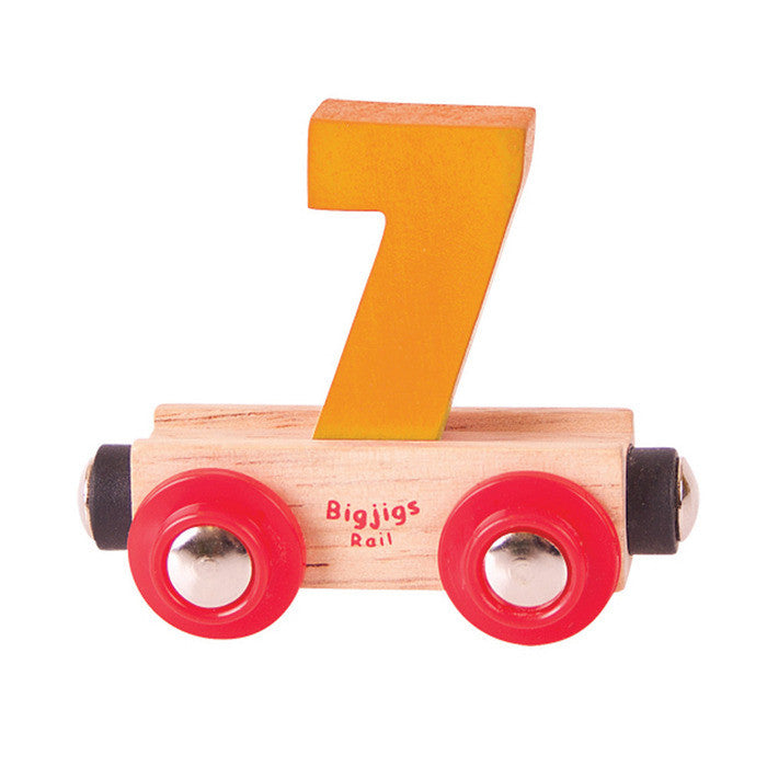 BigJigs BR137 - Rail Name No.7 (Colors Vary) - MrMuffin'sTrains