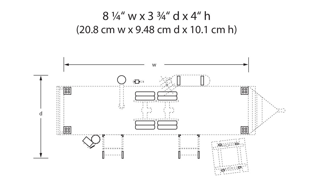 Woodland Scenics BR5862 - Double Decker Trailer