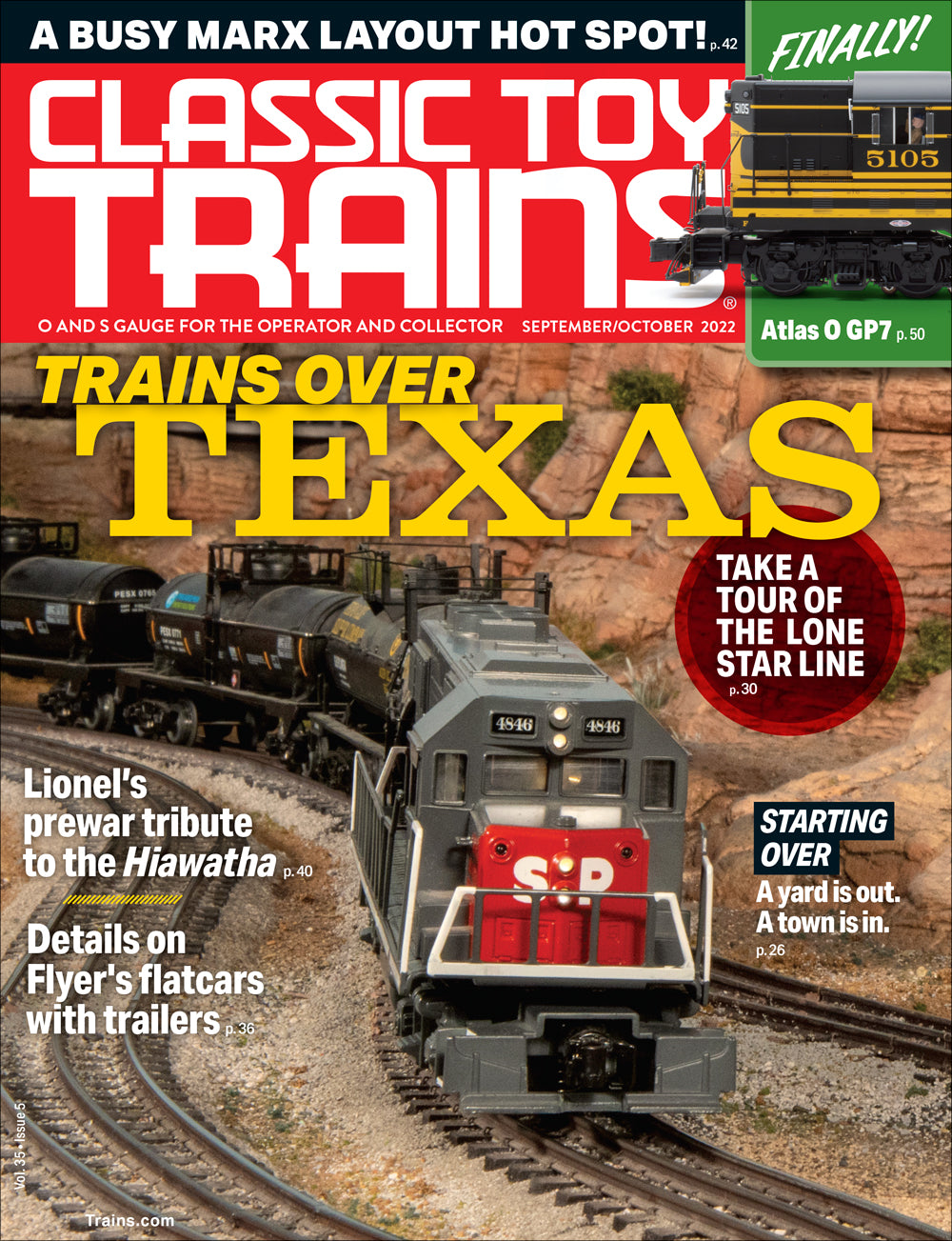 Classic Toy Trains - Magazine - Vol.35 - Issue 05 - Sept/Oct 2022