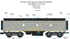 MTH 20-21828-1 - F-7 A/B Diesel Engine Set "Clinchfield" (Gray Scheme) w/ PS3 (Hi-Rail Wheels) - Custom Run for MrMuffin'sTrains