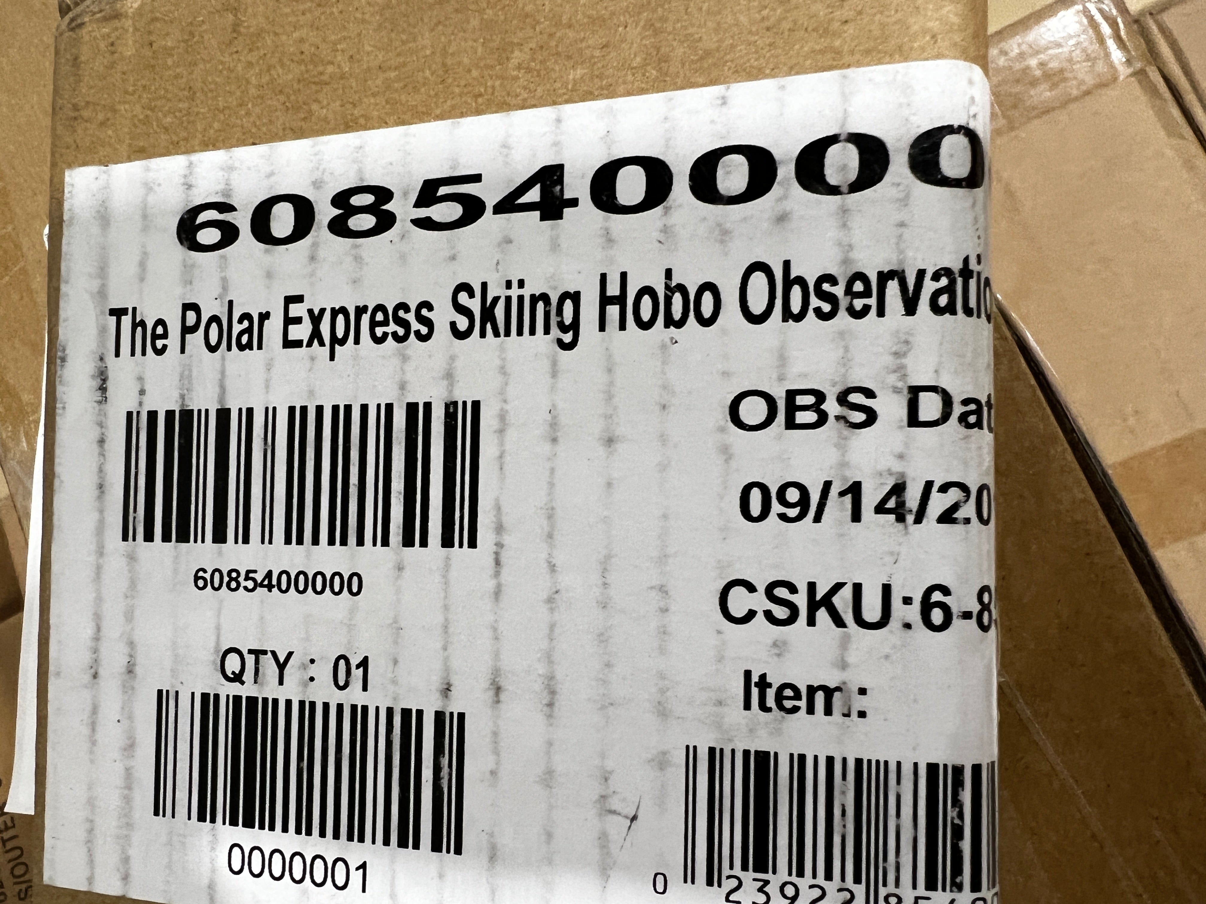 Lionel 6-85400 - Polar Express Skiing Hobo Observation - Second Hand -