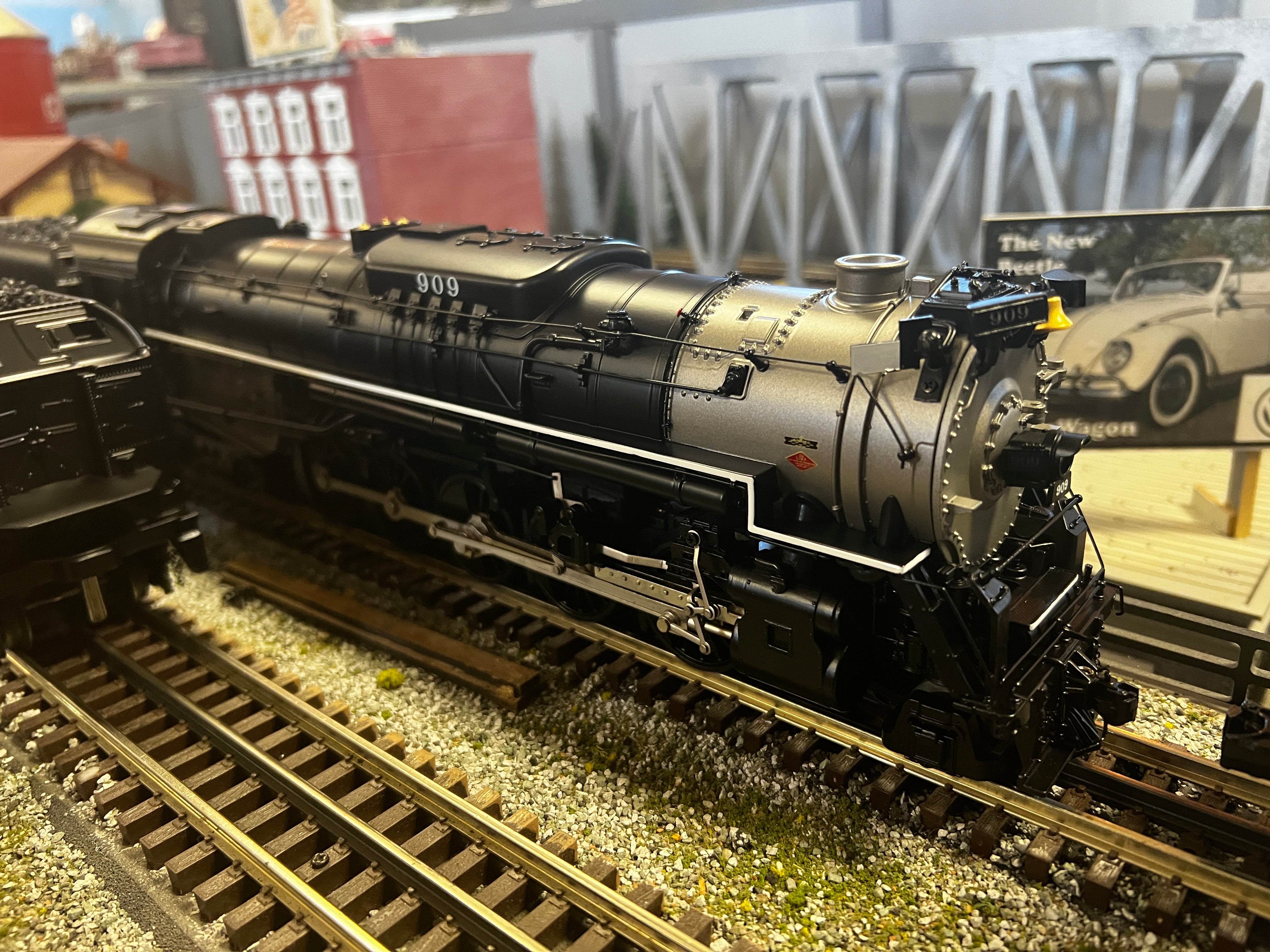 MTH 20-3860-1 - T1 2-10-4 Steam Engine "Kansas City Southern" #909 w/ PS3