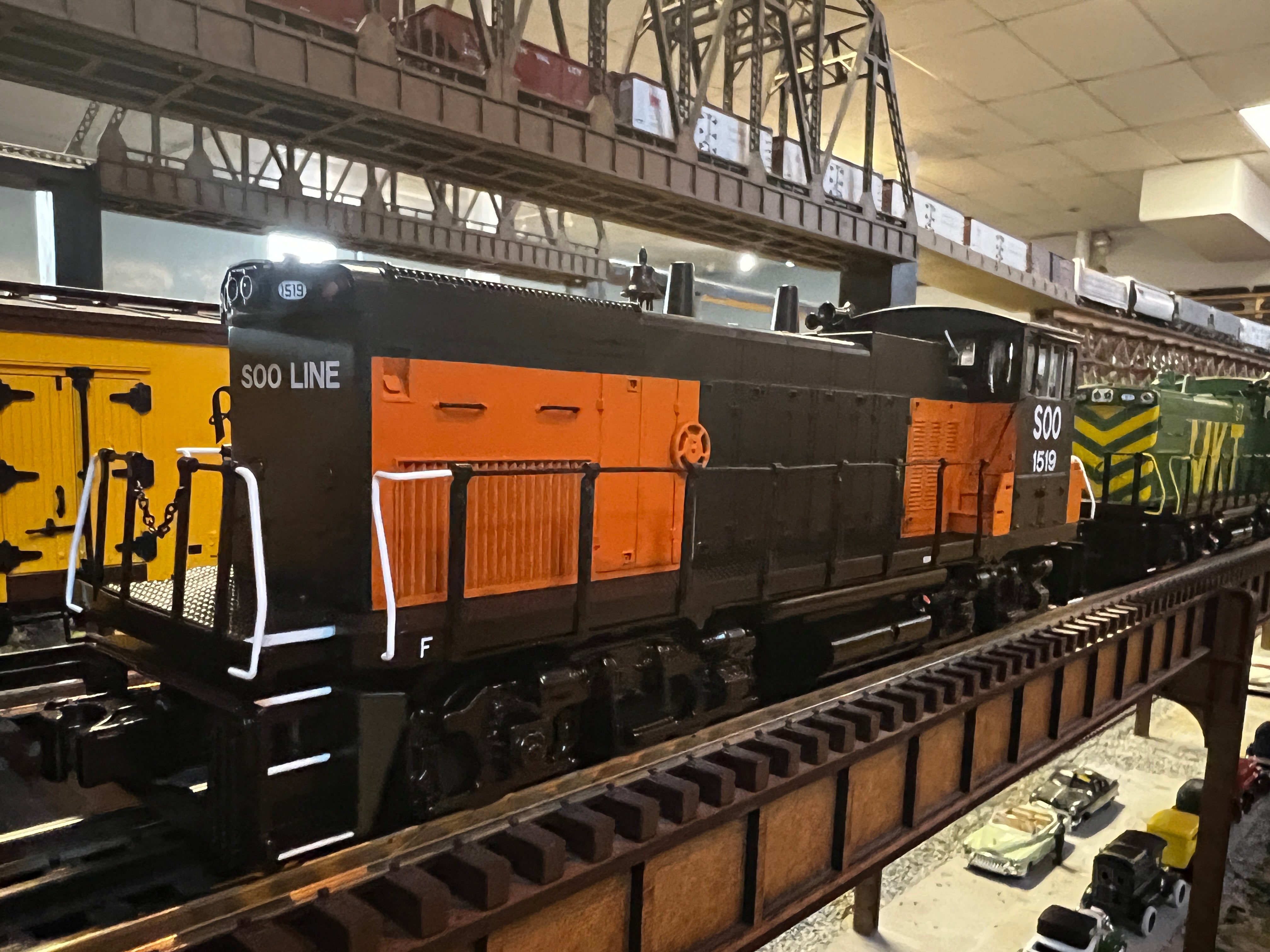 MTH 30-20969-1 - MP15AC Diesel Engine "SOO Line" (Milwaukee Repaint) #1519 w/ PS3 - Custom Run for MrMuffin'sTrains